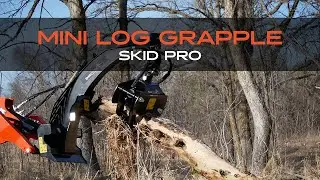 Skid Pro Mini Log Grapple &ndash; Heavy-Duty Log & Brush Handling!