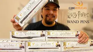 Unboxing ALL Harry Potter Wand Pens from Cinereplicas!