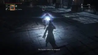 Bloodborne - Fighting Eileen in the Grand Cathedral (Boss Dialogue)