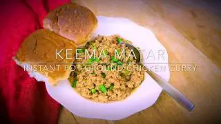 Keema Matar / Ground Chicken Curry - Instant Pot