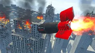 Testing Every Dangerous NUCLEAR Bomb in a City in GMod!