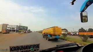 Volvo Bus acceleration 0 to 105 kmph 😬🔥 Crazy Driving Skills 🔥🔥    #volvobus #volvobusdriving #reach