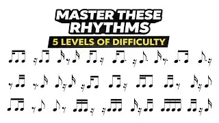 28 Rhythm Exercises: Master Sight-Reading - Easy to Expert!