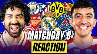 Champions League Matchday 8 Was PURE CHAOS (Full Reaction)