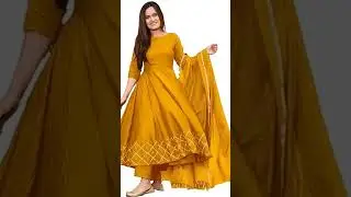 new yellow kurtis design #haldi dresses #all yellow kurti