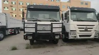 howo自卸车6x4, 371/375/380hp.
