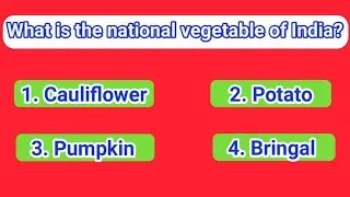 🤔Quiz 2| Nation vegetable of india #shorts  #gkshorts #gkforkids