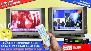 CARA MENGATASI WARNA GAMBAR TV TABUNG MITOCHIBA YANG KEMERAHAN