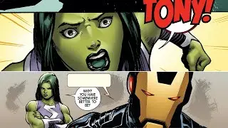 Iron Man&rsquo;s Secret Leaves She-Hulk Speechless