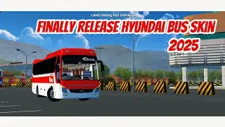 Finally Release Hyundai Bus Skin New Bus Skin (2025)v4.4.1 Bus Simulator Indonesia 