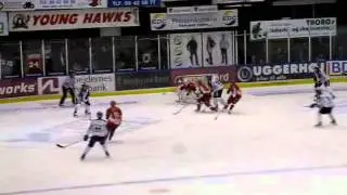 Frederikshavn White Hawks goal by Andrew Sarauer