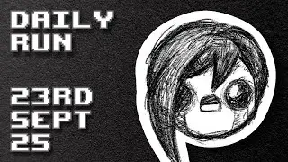 The Binding of Isaac | Daily Run 23rd Sept 2025 (Rank: 🔟)