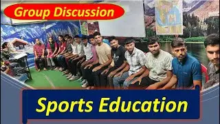 Sports Education - GD Topic | Neel Sir #airforcegd#gdtopics #phase2 #ssc #ssscgl #motivation #nda