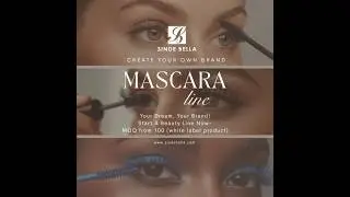 Create Your Own Mascara Brand | Private Label & OEM Manufacturer #beautybusiness #makeup