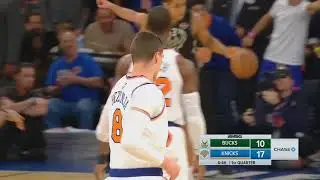 Giannis Gets Disrespected By Mario Hezonja By Getting Stepped Over After Dunk Then Gets Revenge!