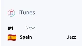 'RUN & HIDE' feat Tony Momrelle Nr 1 on Spanish iTunes Jazz