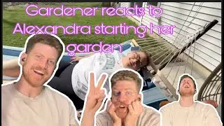 Gardener reacts to Alexandra Rodriguez starting her garden!