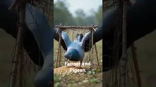 Farmer's love for Pigeon #entertainment #music #story #pigeon #love