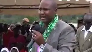 Alfred Keter wax lyrical in Kalenjin