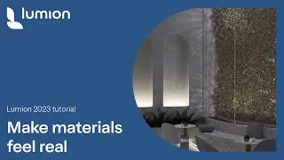 Discover the new PBR material workflow in Lumion 2023