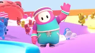 ПЕРВЫЙ РАЗ В FALL GUYS! НИЧЕГО НЕ ПОНЯТНО, НО ОЧЕНЬ ВЕСЕЛО! ТОП - 1! КИБЕРСПОРТ В ФОЛЛ ГАЙС?