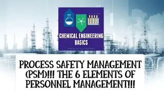 Process Safety Management (PSM) The four elements of Facilities Management!!!