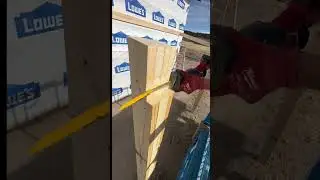 Framing a porch roof on a Post frame building