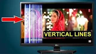 LG LED TV Vertical Lines or Bars Problem || Freezing Picture