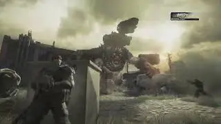 Gears of War Reloaded - Act 5-5 Jurassic Proportions: Kill The Brumak | Bridge Restored Cutscene