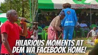 HILARIOUS MOMENTS AT DEM WA FACEBOOK AS Baba Kaunty , Commentator & Mc Eddy Thrill Fans