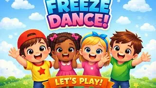 Freeze Dance for Kids | Fun Movement Song | KidzBee