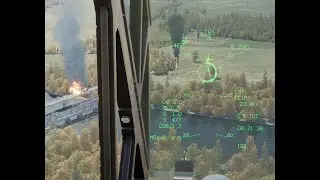 Dragonfly's DCS World AV-8B Harrier Mission Flythrough - Poti Oil Refinery Close Air Support (CAS)