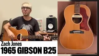 Zach Jones Plays & Reviews His 1965 Gibson B25 | Let's Hear It