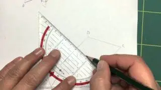 Eltolás végrehajtása  nem euklideszi szerkesztéssel