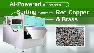 AI Color Sorting Machine &mdash; Separate Red Copper & Brass with Zero Effort!