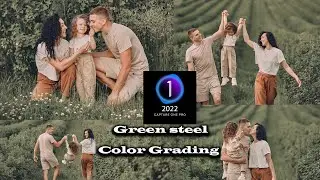 اتعلم تعمل البريست دي ببرنامج كابتشر ون 2022 _ Green steel Color Grading  Capture One Pro 2022