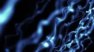 Blue Waving Lines 4K Background - Particles Background Video Free Download