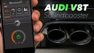 Individuelles Profil erstellen - Audi S8 V8T by Maxhaust Soundbooster