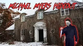 HAUNTED ABANDONED MANSION MAY BE A SERIAL KILLER HIDEOUT (MICHAEL MYERS HIDEOUT)