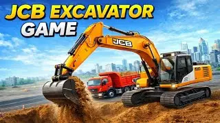 👷🏻City Road Construction Simulator 🚧 - Heavy JCB Games 2026 - Android Gameplay
