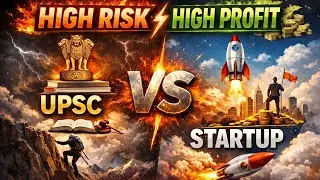 UPSC ya STARTUP &ndash; dono hi High Risk &ndash; High Reward ka game hai! 🔥