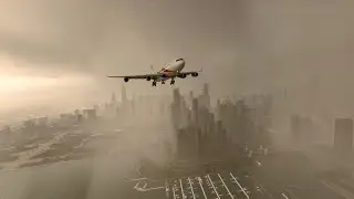 MSFS 2024 SU 4 | Xbox Series X | Emirates Airbus A340-300 iniBuilds | Full flight Paris to Chicago
