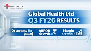 Global Health (Medanta) Q3 FY26 Results Analysis | Occupancy, ARPOB & Margins | Hindi