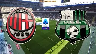 Milan vs Sassuolo - Serie A 2021/2022 - 14° Giornata | Pes 2021