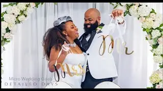 Luxury micro wedding goals!