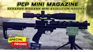 PROMO PCP MINI BIGGAME!!! PCP BIG GAME MINI EVOLUTION ES 4000PSI MAGAZINE | PCP BIGGAME TERBARU 2025