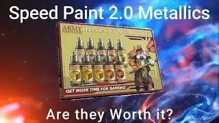 Army Painter Speedpaint Metallics Paints - Are they any good?
