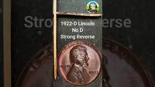 1922 D Lincoln No D Strong Reverse #SHORTS
