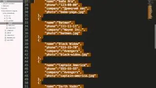 AngularJS Приложение "Phonebook" Ч. 3