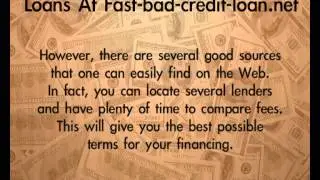Online Loans For People With Bad Credit - No Bank Account Required